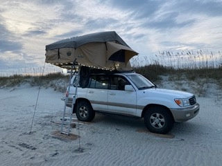 Quick release roof top tent mount kit image <img alt>