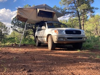 Quick release roof top tent mount kit image <img alt>